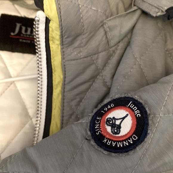 Light, quilted, insulated grey Junge (Danish) women’s jacket - Picture 4 of 4